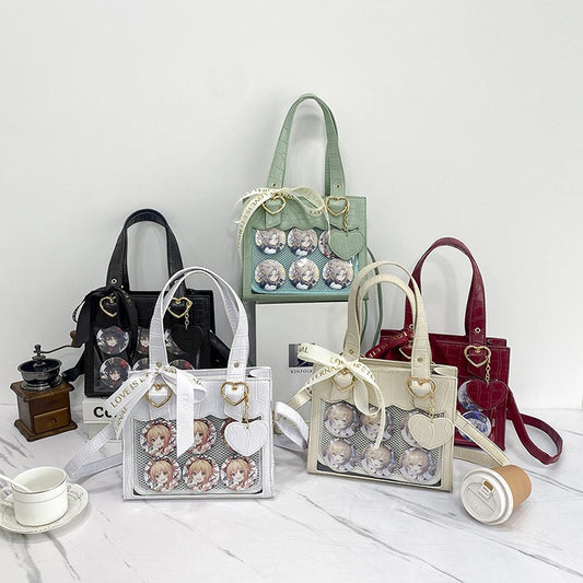 Lace Pain Style Millet Peripheral Secondary Element Cartoon Doll Handbags