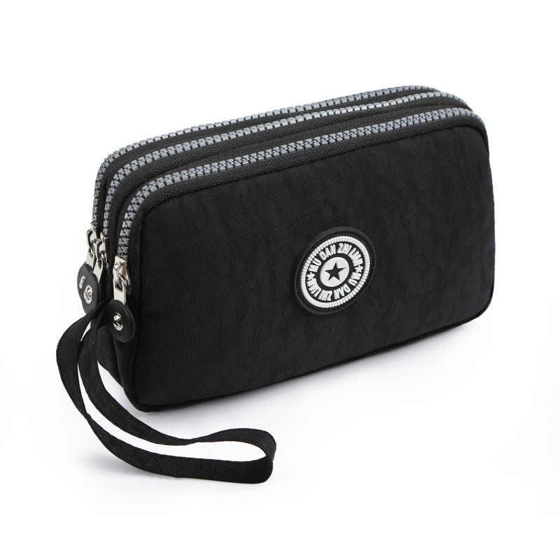 Women's Canvas Cloth Human Mother Nylon Handbags