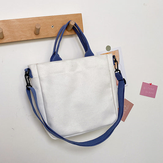Cute Canvas Female Class Korean Style Shoulder Bags