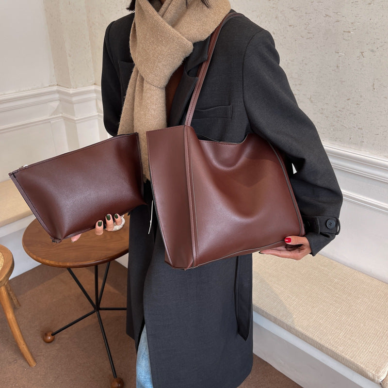 Women's Large Capacity Fashion Versatile Niche One Shoulder Bags