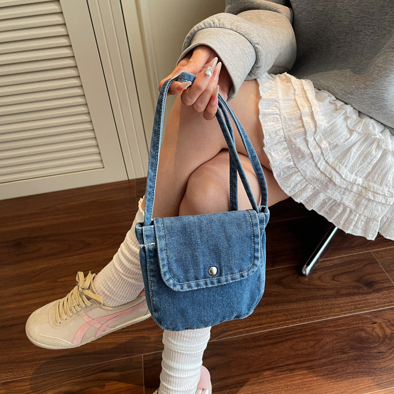 Women's Denim Trendy Fashion Super Popular Commuter Shoulder Bags