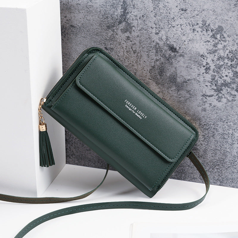 Women's Large Capacity Solid Color Fashion Simple Phone Bags