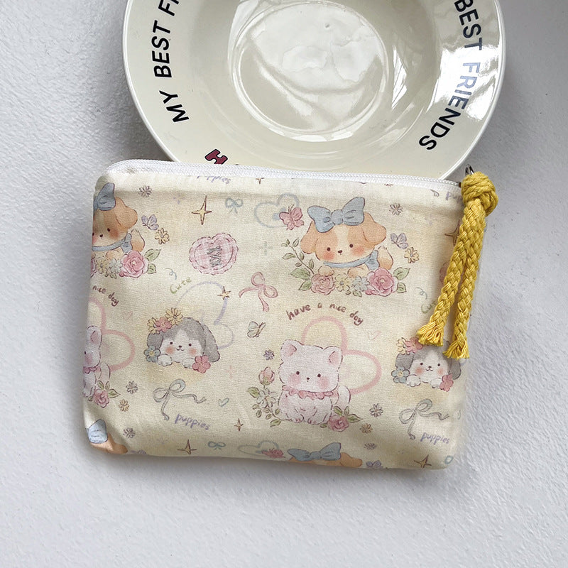 Korean Style Fresh Portable Mini Buggy Cosmetics Cosmetic Bags