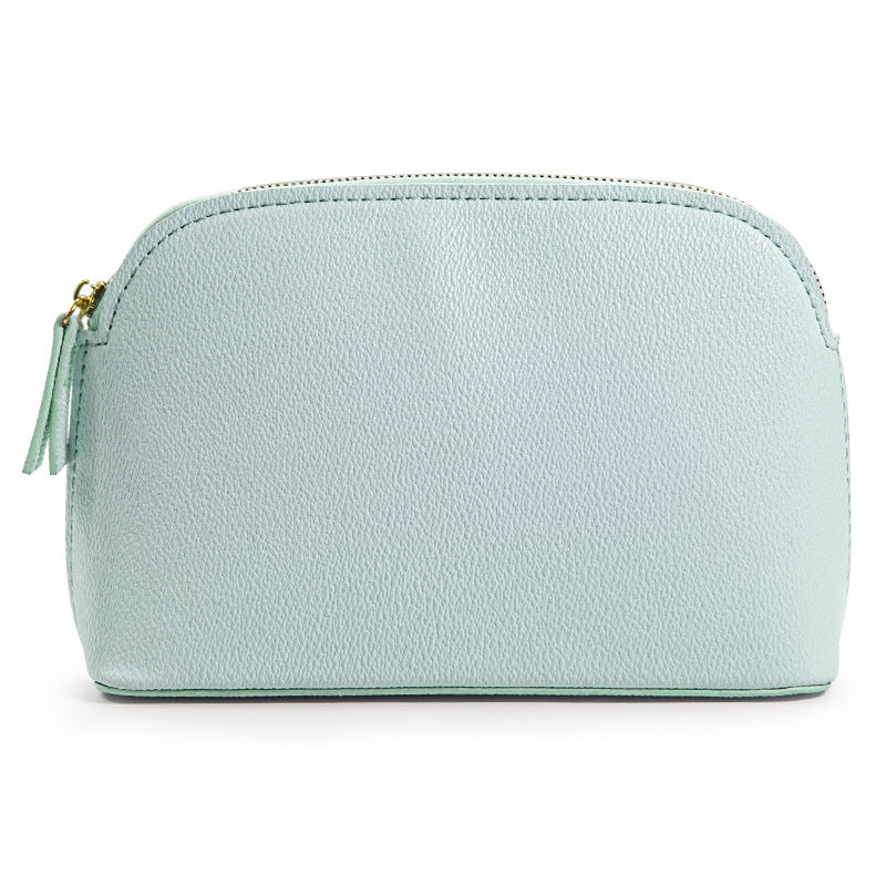Solid Color Style Cute Good-looking Atmospheric Shell Cosmetic Bags