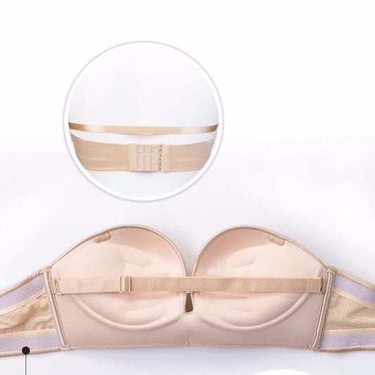Lace Miracle Strapless Underwear Small Chest Gathered Without Everyday Bras