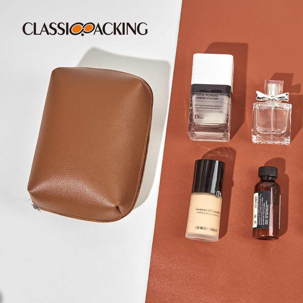 Light Color Hand-held Storage Waterproof Wash Can Be Makeup Bag