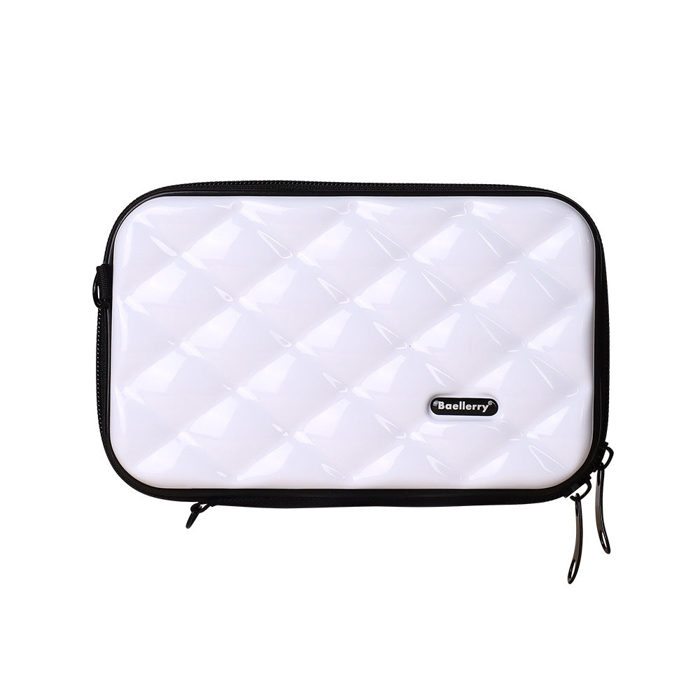 Beautiful Women's Suitcase Hard Shell Storage Cosmetic Bags