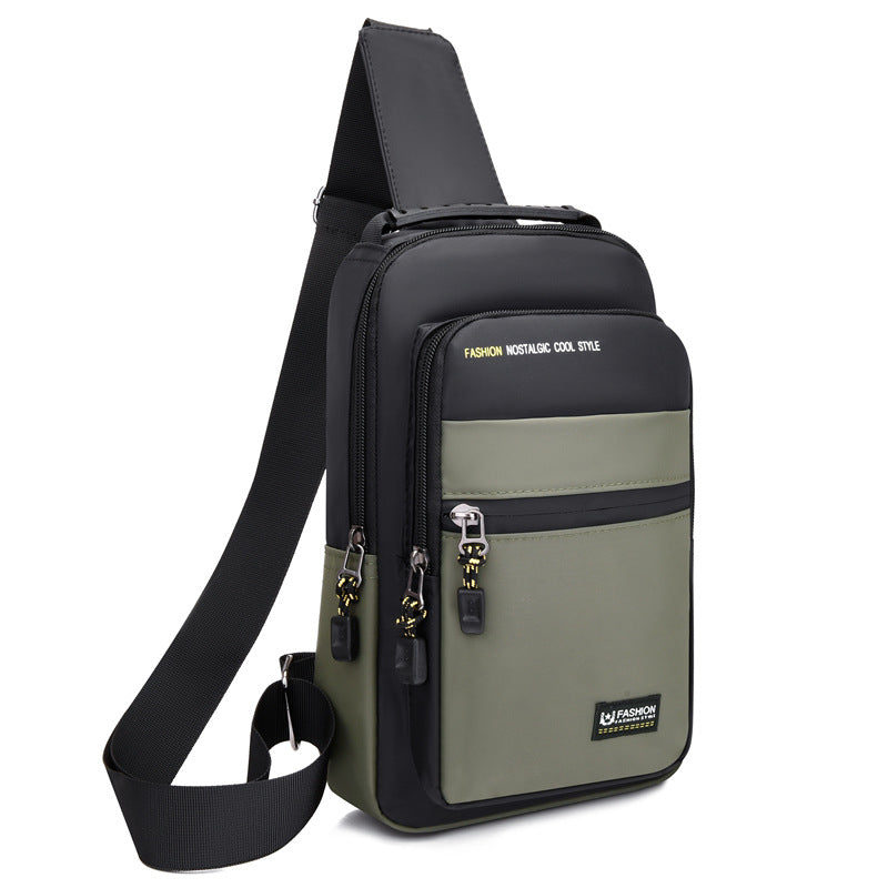 Men's Innovative New Fashion Oxford Cloth Men's Chest Bags