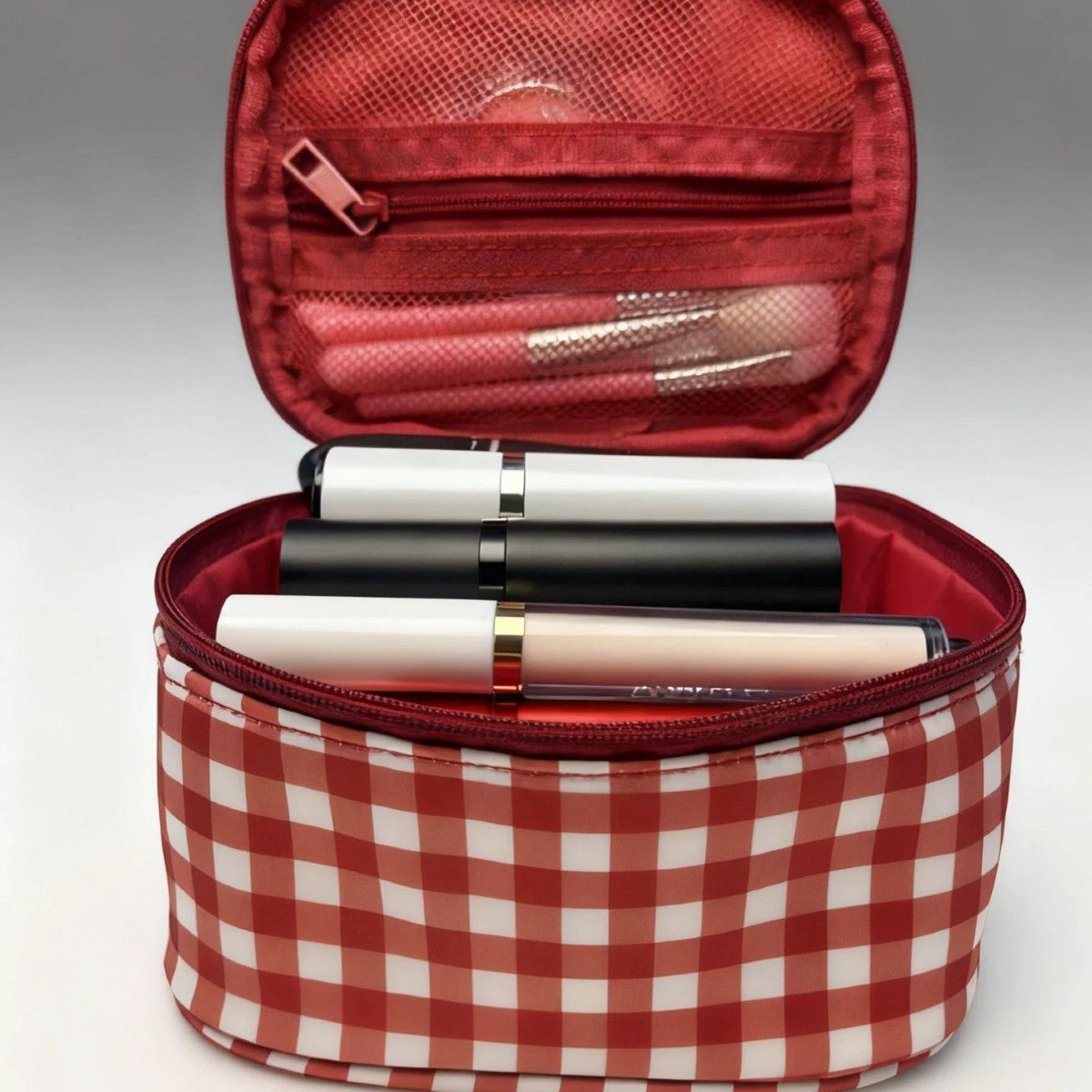Women's Pattern Portable Toiletry Business Trip Storage Cosmetic Bags