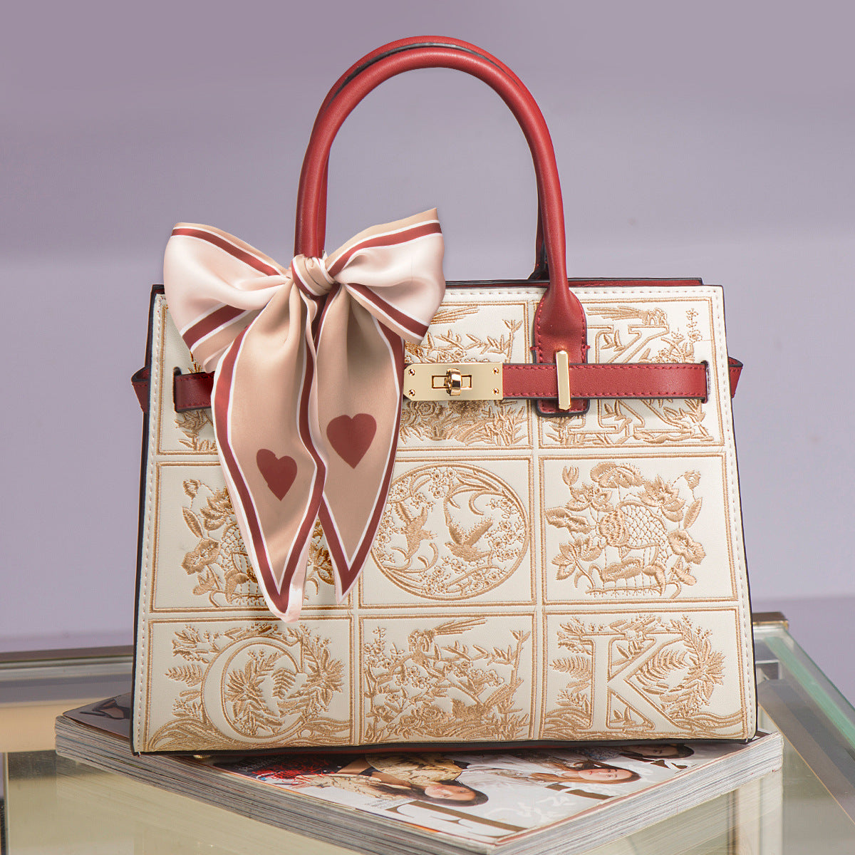 Women's Mother's Day Gift Embroidery To Give Mom Elegant Bags