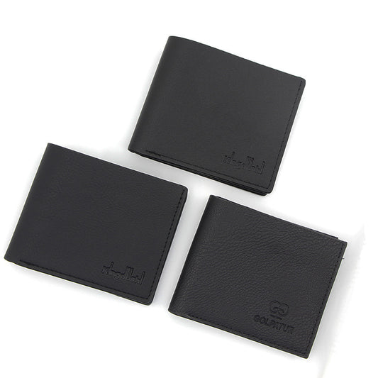 Men's Hot Short Fashion Simple Solid Color Men's Wallets