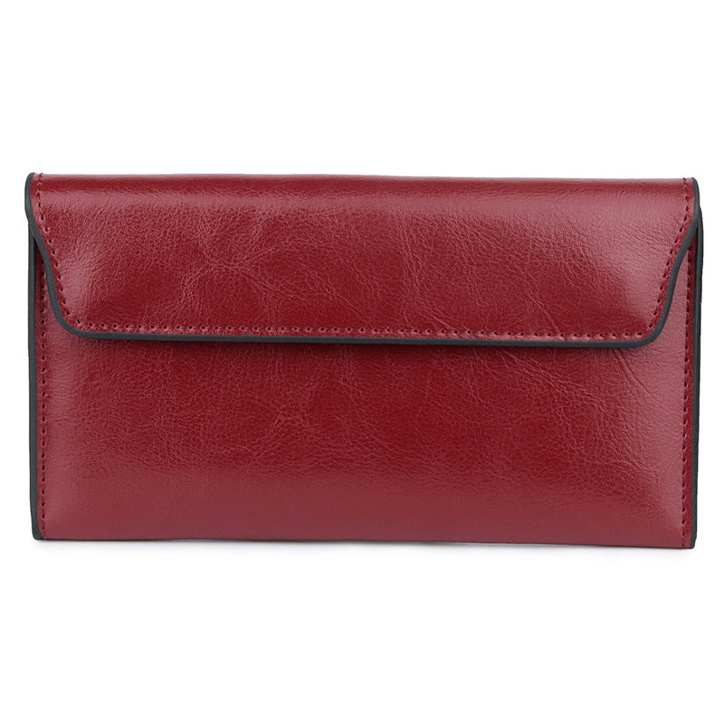 Unique Women's Long Thin Simple Fashion Ladies Wallet