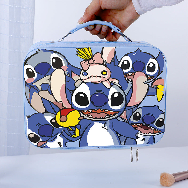 Children's Cartoon Portable Stitch Birthday Party Favor Makeup Bag
