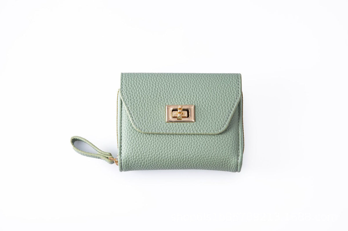 Women's Color For Versatile Premium Large Capacity Multiple Slots Good-looking Ladies Wallet
