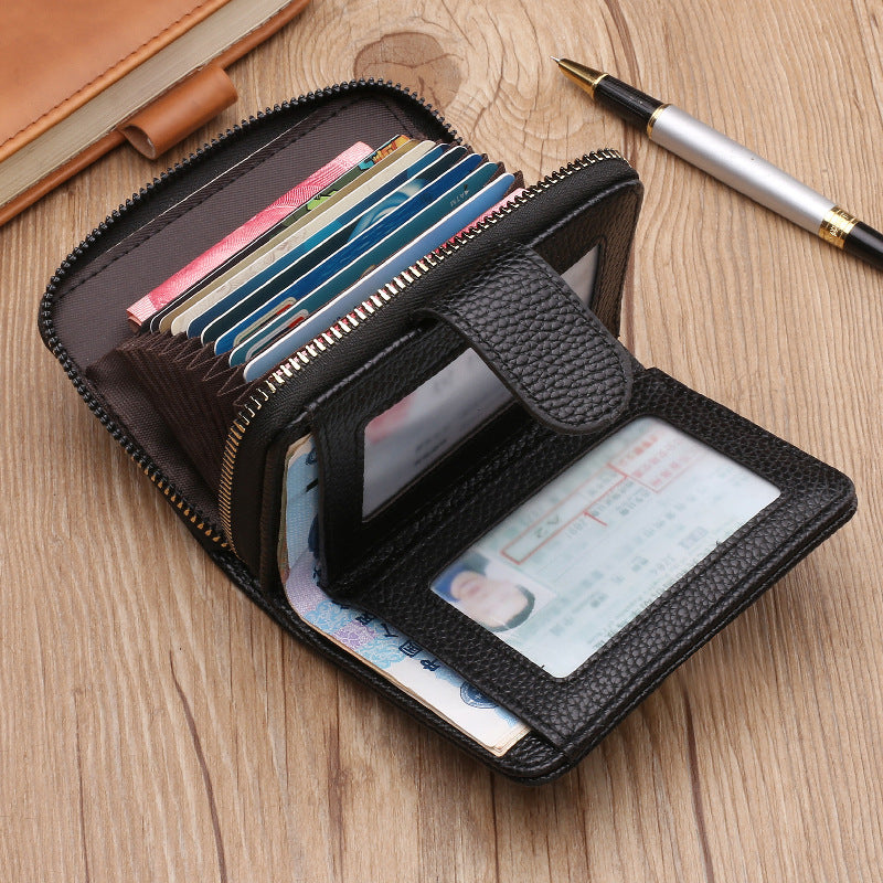 Women's & Men's License Versatile Multifunctional Leather Driving Protective Men's Wallets