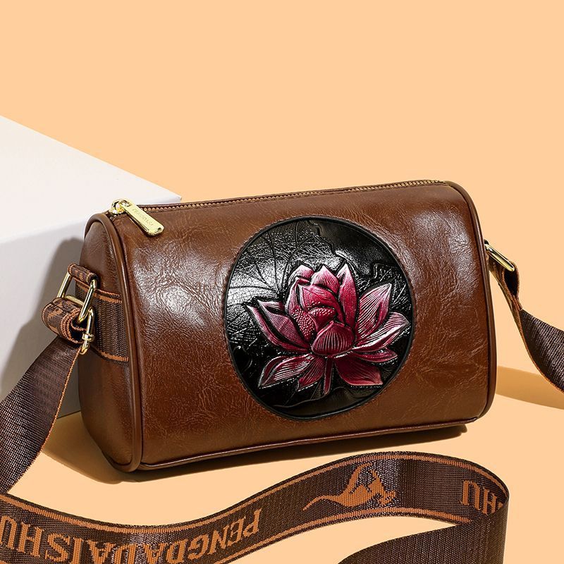 Women's High-grade Mobile Artistic Chinese Style Mummy Women's Messenger Bag