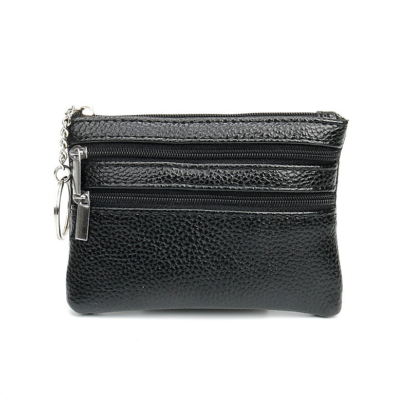 Pretty Women's Fashion Household Zip Clutch Coin Purses