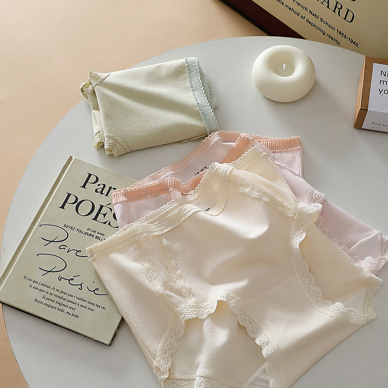 Women's Sexy Hollow Out Lace Lightweight Breathable Panties