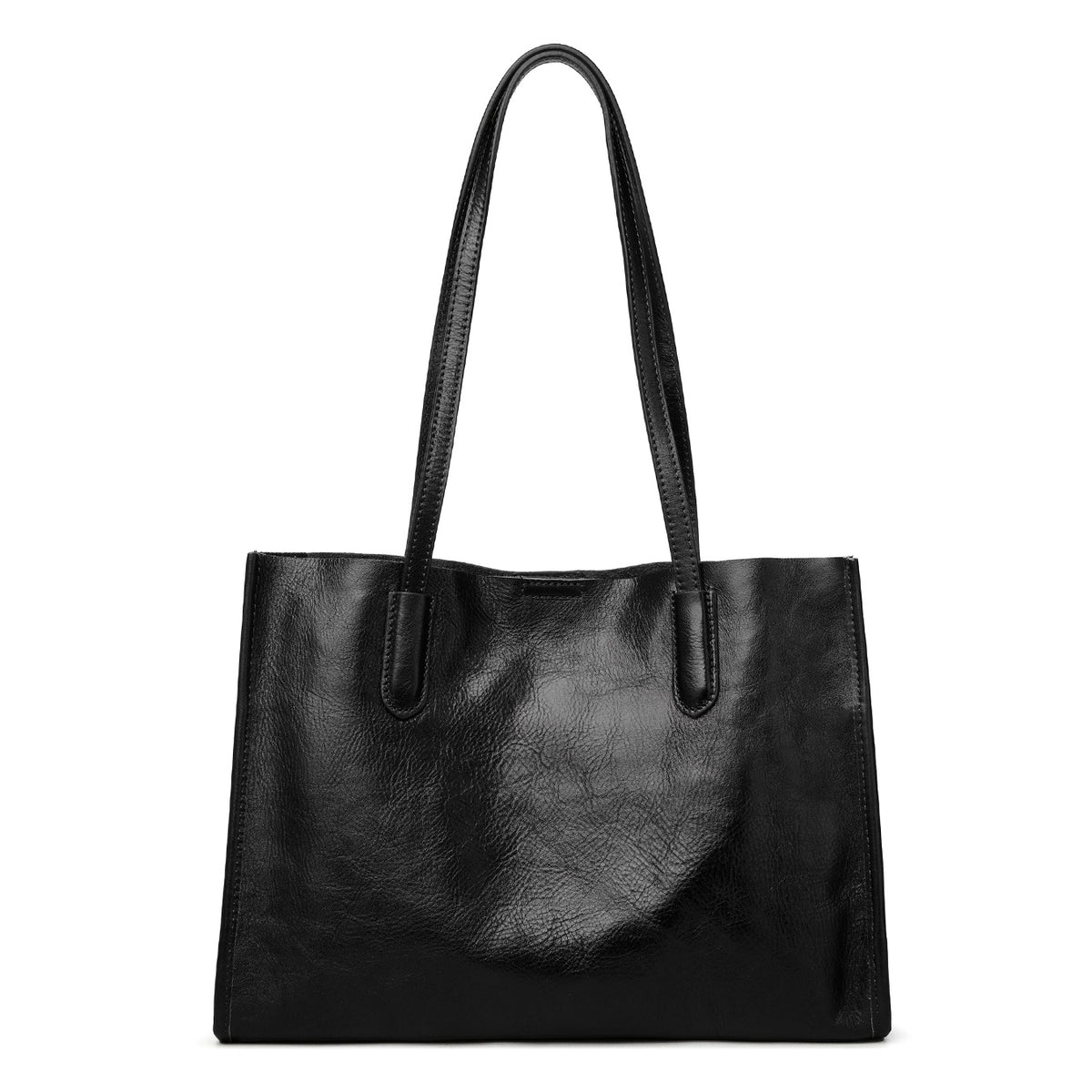 Women's Light Luxury Minority One Genuine Leather Big Large Bags