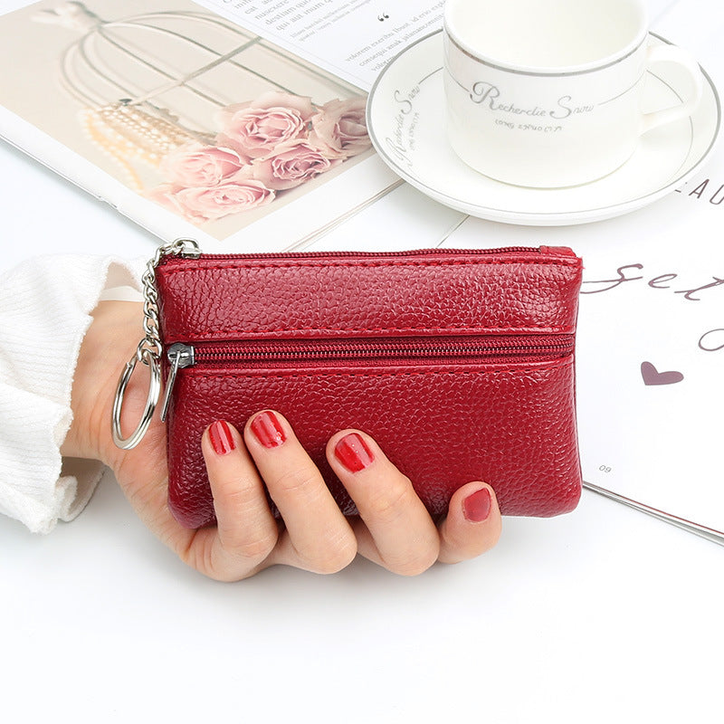 Women's Korean Mini Fashion Thin Short Coin Purses