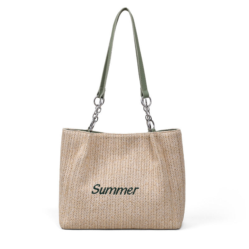 Women's Summer Large Capacity Portable Big Commuter Women's Shoulder Bag