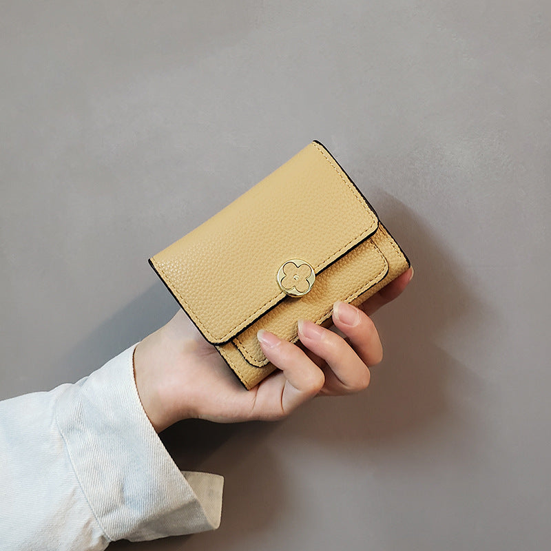 Women's Pattern Fashion Female Short Korean Ladies Wallets