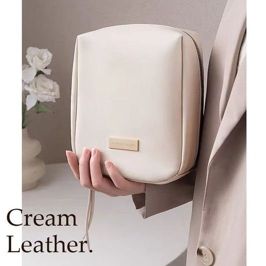 Women's Egg Shell Portable Large Capacity Storage Skin Care Cosmetic Bags