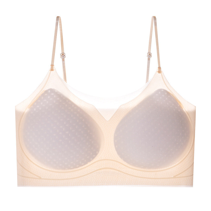 Silk Back Shaping Summer Thin Underwear Everyday Bras