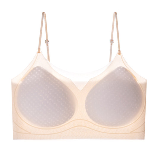 Silk Back Shaping Summer Thin Underwear Everyday Bras