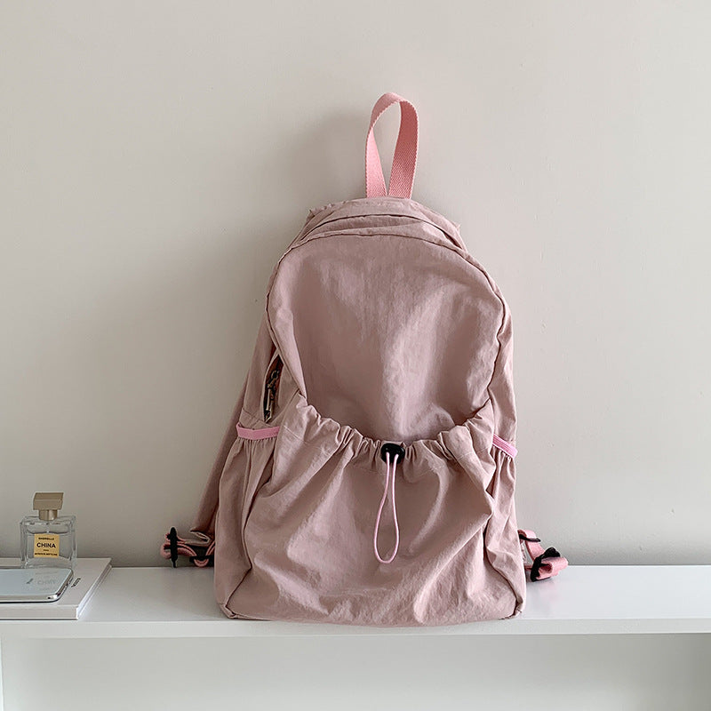 Style Large Capacity Nylon Lightweight Leisure Backpacks