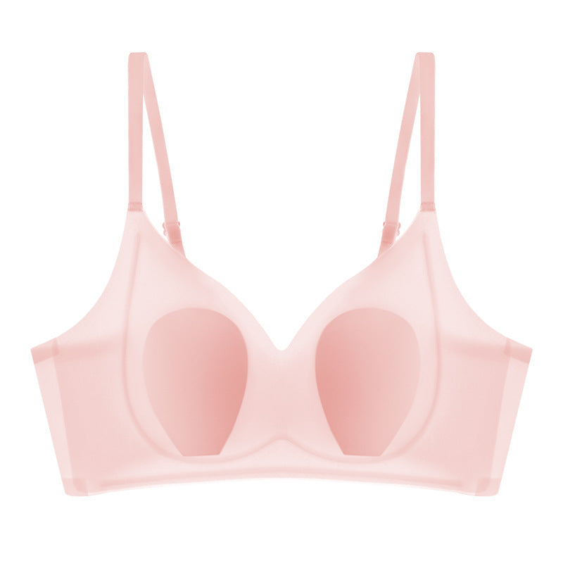 Piece Seamless Cool Feeling No Steel Ring Everyday Bras