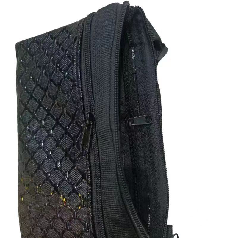Popular Women's Beautiful Mobile Double Zipper Crossbody Bags