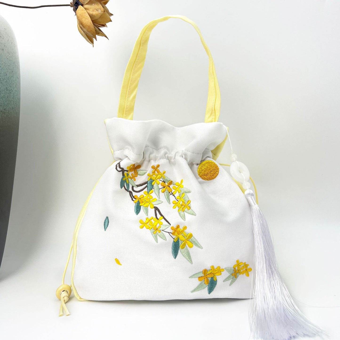 With Embroidered Han Chinese Clothing Antiquity Artistic Handbags