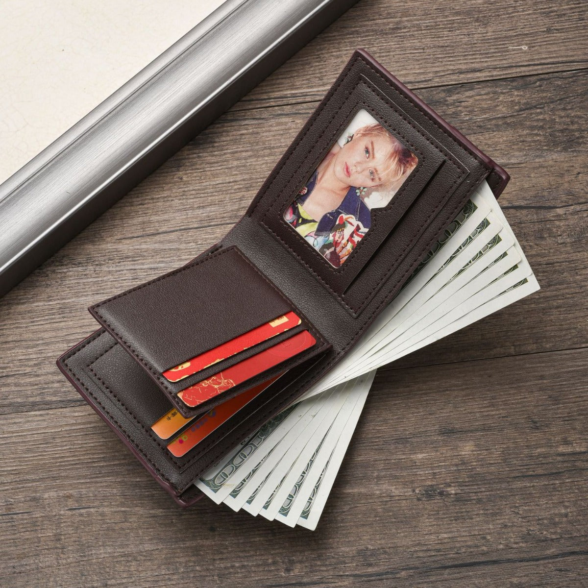 Men's Multiple Slots Retro Large Capacity Men's Wallets