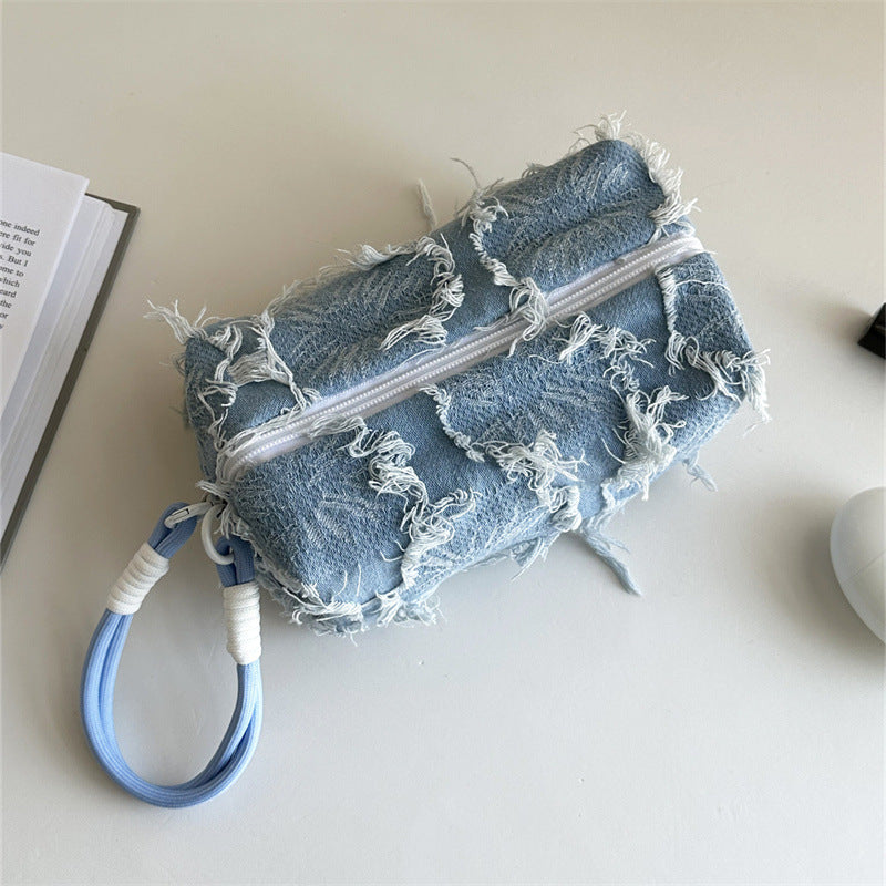 Plush Large Capacity Cute Cosmetics Storage Makeup Bag