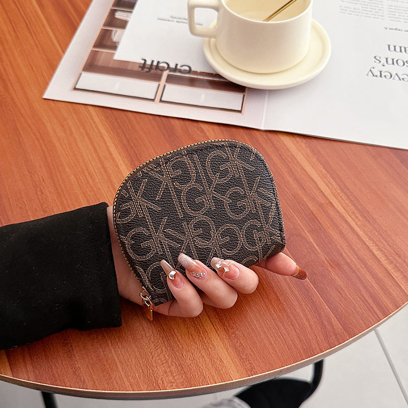 Durable Fashion Texture Semicircle Hand Holding Purses