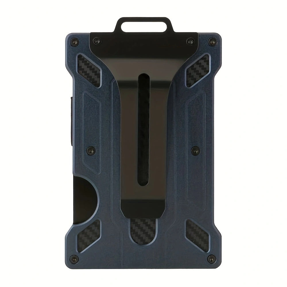 Alloy Transparent Badge Metal Work Permit Card Holder