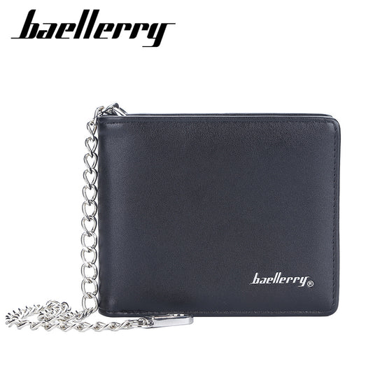 Popular Casual Men's Short Simple Chain Men's Wallets