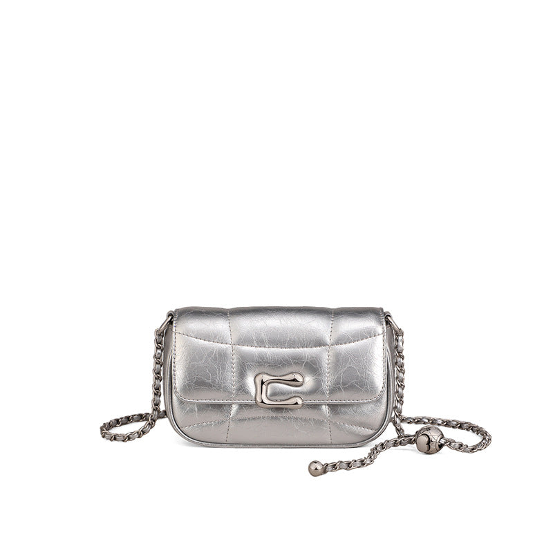 Elegant Women's Genuine Leather Underarm High-grade Bags