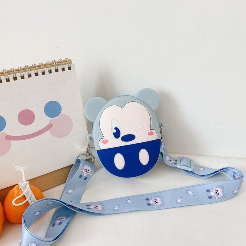 Men's & Children's & Silicone Soft Girlish Storage Cute Bags