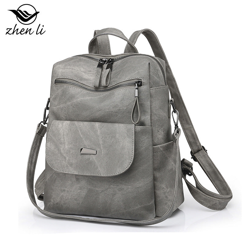 Women's Innovative Creative Large Capacity Retro Backpacks