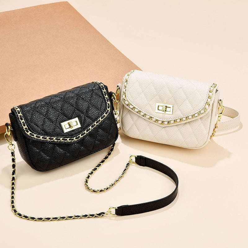 Beautiful Women's Summer Fashion Simple Latch Crossbody Bags