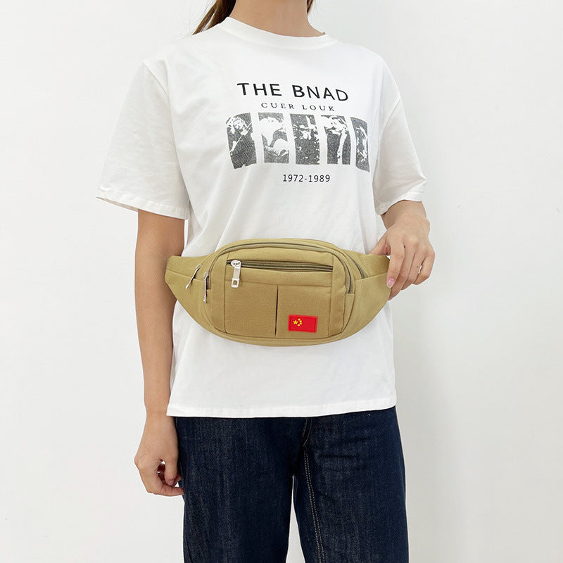 Men's Large Capacity Mobile Construction Site Business Men's Waist Packs