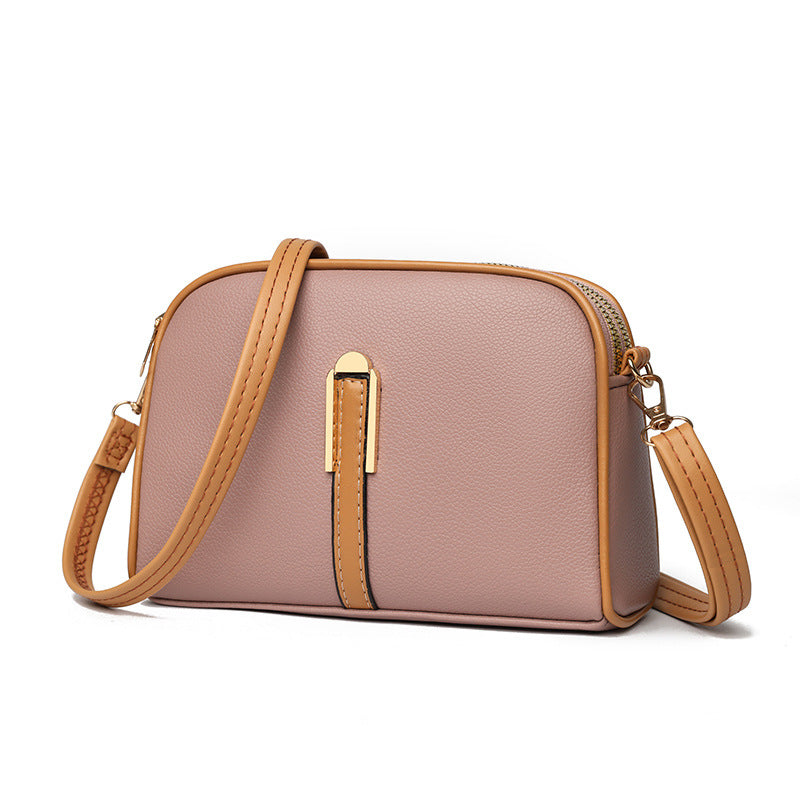 Women's Simple Fashion Trendy Texture Versatile Practical Women's Messenger Bag