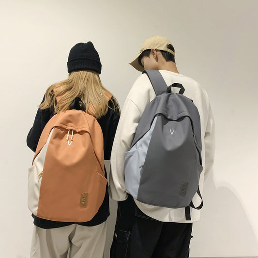 College Niche High Junior Style Simple Backpacks