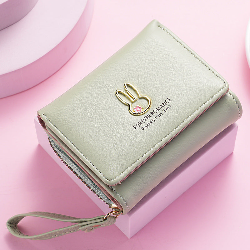 Pretty Classic Stylish Multifunctional Textured College Ladies Wallet