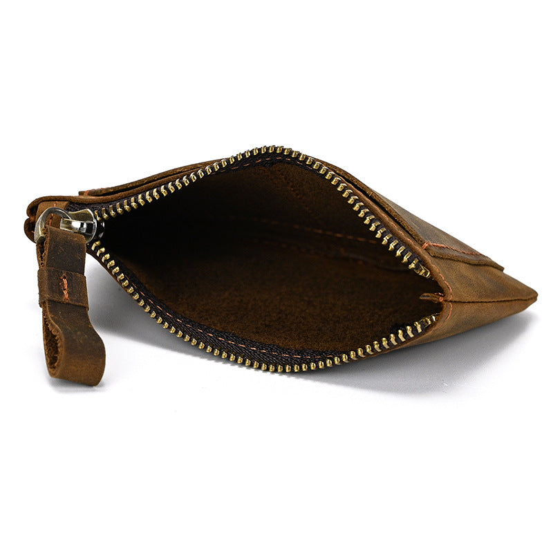 Women's & Men's & Horse Leather Genuine First Layer Ladies Wallets