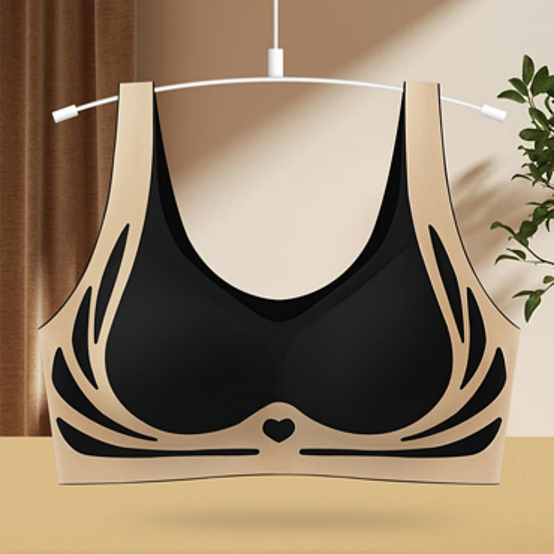 Women's Shaping Busty Gathering One-piece Accessory Breast Everyday Bras