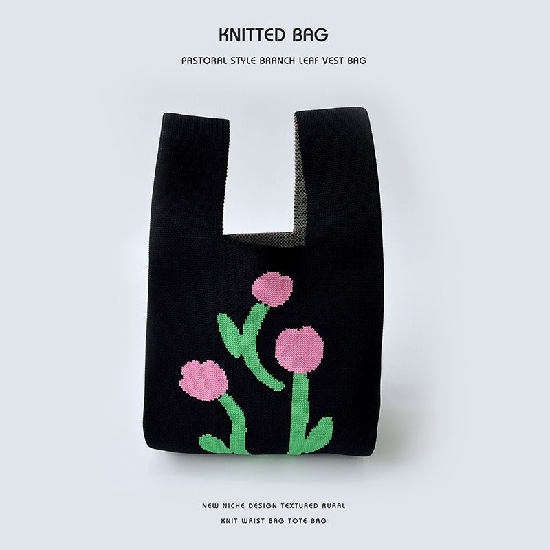 Series Knitted Versatile Large Capacity Commuter Holiday Bags