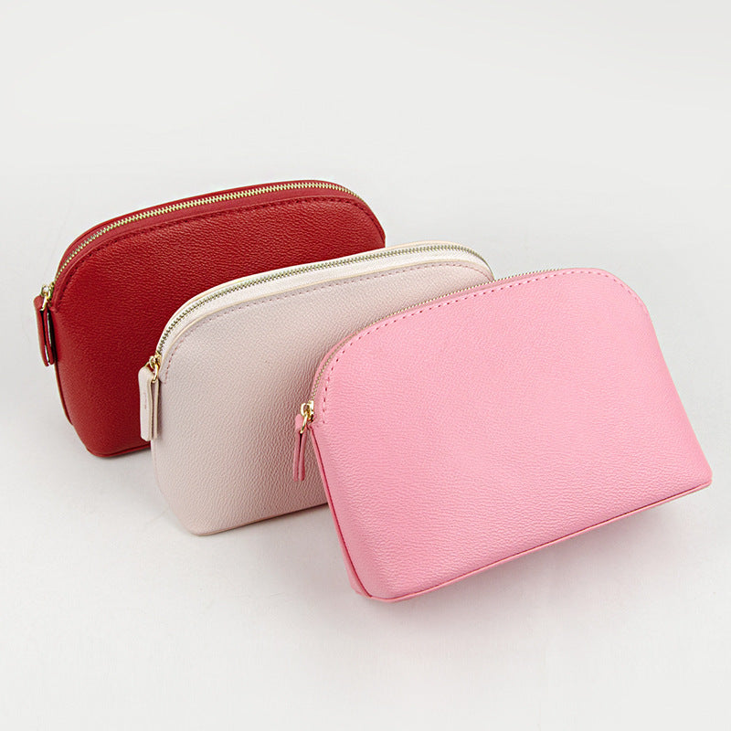 Shell Good-looking Portable Clutch Waterproof Storage Makeup Bag